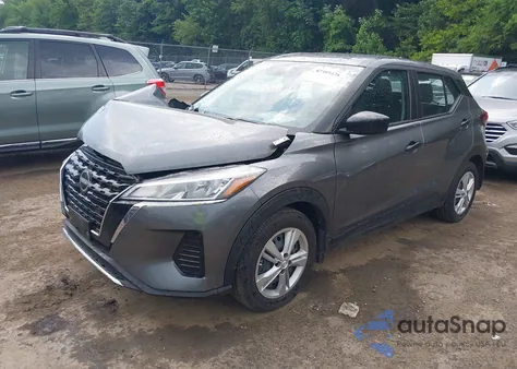 2024 Nissan Kicks S Xtronic Cvt из США, поврежденный, VIN 3N1CP5BV3RL572469